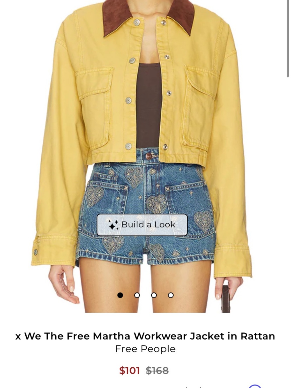Free people We the free maths workwear jacket - Picture 6 of 11